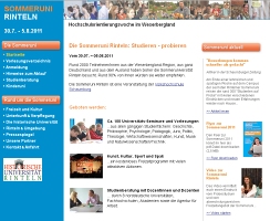 Sommeruniversität Rinteln