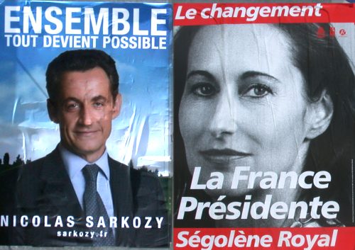 Nicolas Sarkozy  -  Ségolène Royal